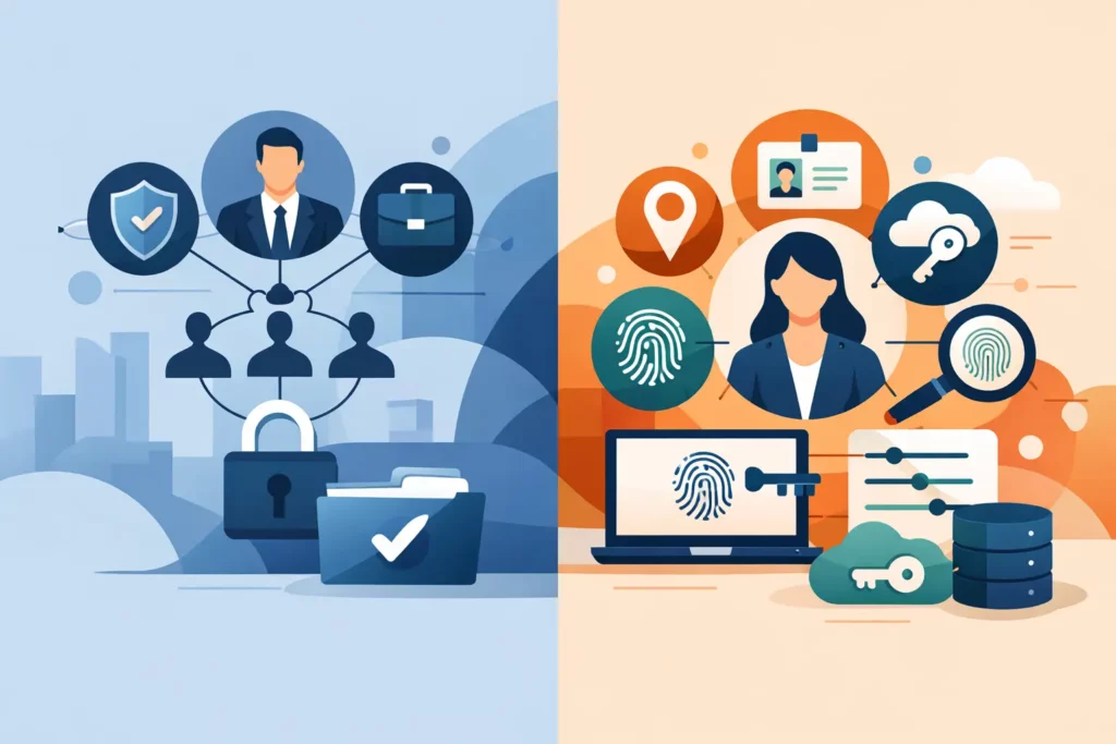 Role-Based Versus Attribute-Based Access Control